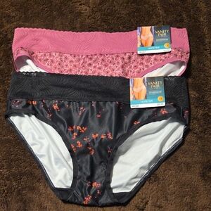 Vanity Fair Effortless Hipster Panties Set Of 2 Size 7